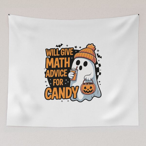 Item preview, WILL GIVE MATH ADVICE FOR CANDY designed and sold by jkrphoto.