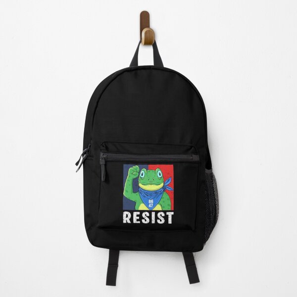 Item preview, Portland Frog Protest Resist - Funny Activist Frog Illustration - Anti-Fascist Portland Art designed and sold by Dmetalx Art Apparel.