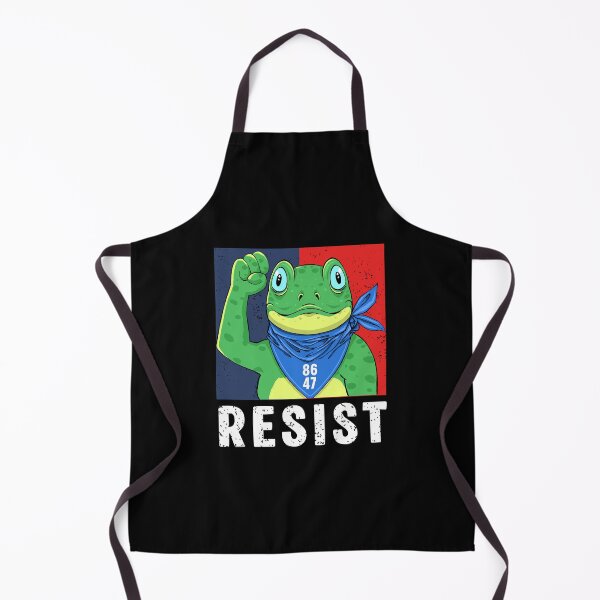 Item preview, Portland Frog Protest Resist - Funny Activist Frog Illustration - Anti-Fascist Portland Art designed and sold by Dmetalx Art Apparel.