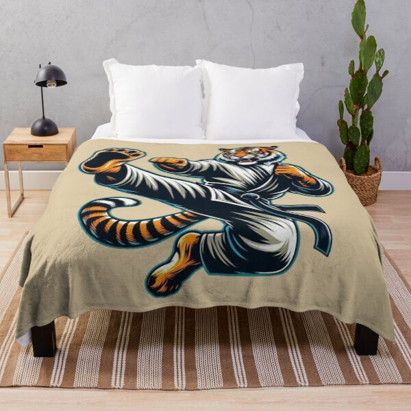 Item preview, Karate Tiger Sticker – Martial Arts designed and sold by Myra365Art.