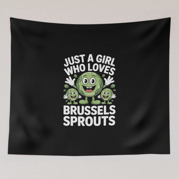 Item preview, just a girl who loves Brussels sprouts designed and sold by jkrphoto.