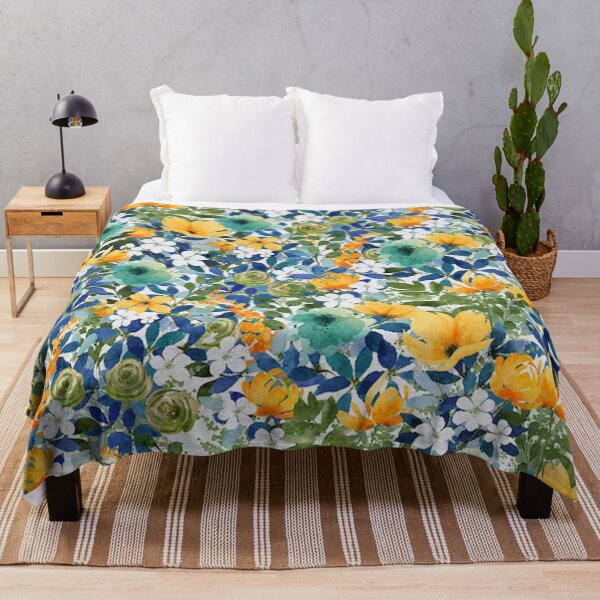 Item preview, Bright Multicolor Floral Pattern Botanical Garden designed and sold by Ed & Harmony.
