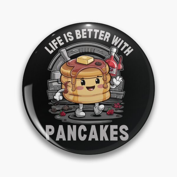 Item preview, Life is Better With Pancakes  designed and sold by ArtLabCreations.