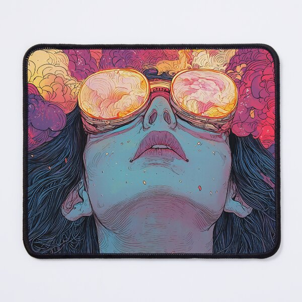 Item preview, Cosmic Vision – Surreal Dreamscape in Neon designed and sold by MetroEnvision.