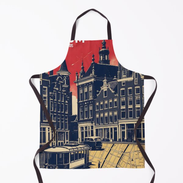 Item preview, Bergen Op Zoom Netherlands 1950s Vintage Travel Tourism designed and sold by TravelersGems.