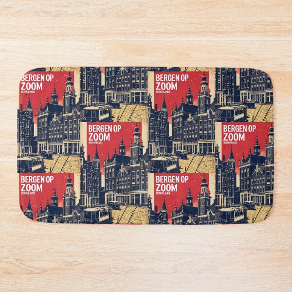 Item preview, Bergen Op Zoom Netherlands 1950s Vintage Travel Tourism designed and sold by TravelersGems.