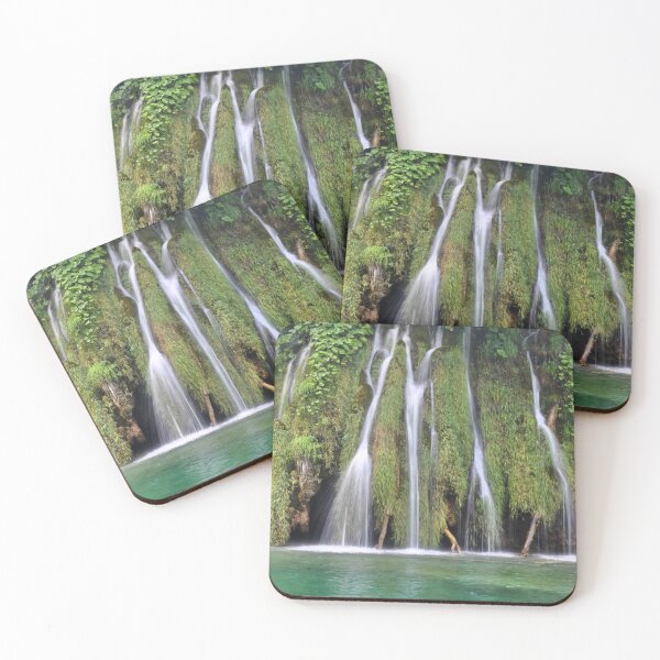 Item preview, Misty forest waterfall designed and sold by micah kaplan.