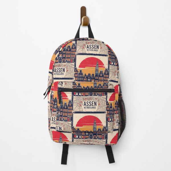 Item preview, Assen Netherlands 1950s Vintage Travel Tourism designed and sold by TravelersGems.