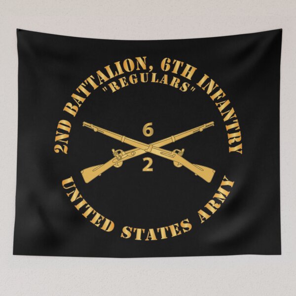 Item preview, Army - 2nd Battalion, 6th Infantry Regiment Branch - Regulars - US Army X 300 designed and sold by Military Insignia Products.