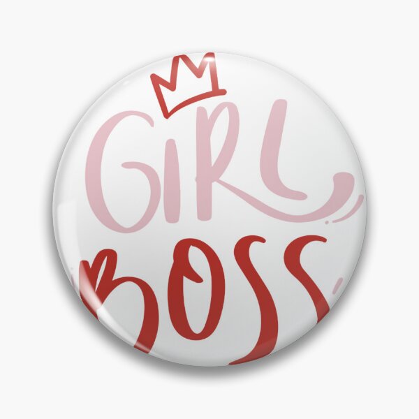 Item preview, Girl boss quote  designed and sold by cutedesignsbybrooklyn.