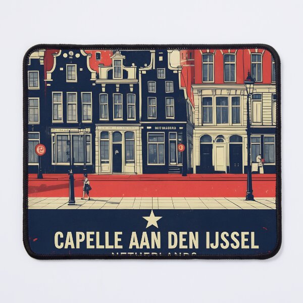Item preview, Capelle Aan Den Ijssel Netherlands 1950s Vintage Travel Tourism designed and sold by TravelersGems.