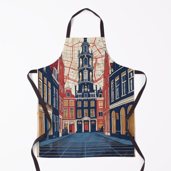 Item preview, Breda Netherlands 1950s Vintage Travel Tourism designed and sold by TravelersGems.