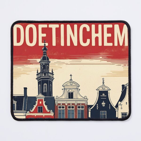 Item preview, Doetinchem Netherlands 1950s Vintage Travel Tourism designed and sold by TravelersGems.