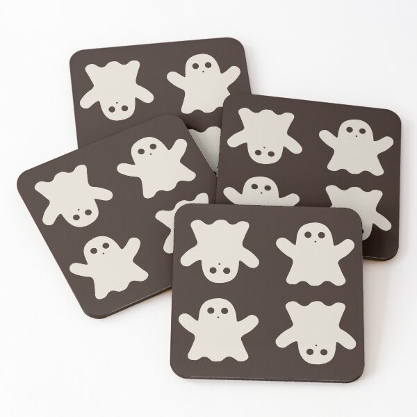 Item preview, Spooky Ghosty Ghost - Simple Minimalistic Silhouette - Aged Back & White designed and sold by SChristineBrink.