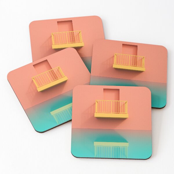 Item preview, Yellow Balcony Reflected in Water designed and sold by SassyArtistry.