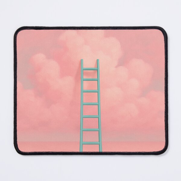 Item preview, Turquoise Ladder Leading into Pink Clouds designed and sold by SassyArtistry.