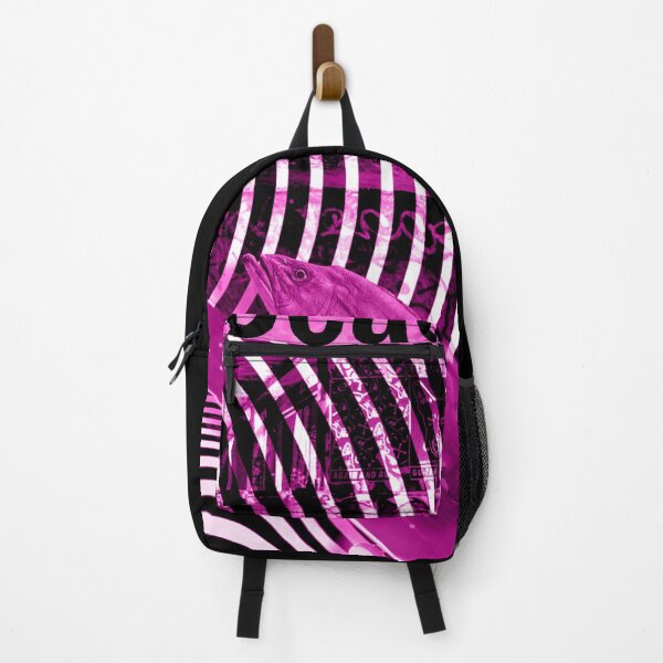Item preview, Fish Skateboarding on illusions Pink designed and sold by UnearthlyBrain.