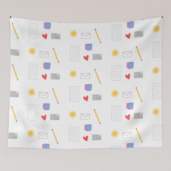 Item preview, Letter writing stickers designed and sold by Natalie-Mikac.