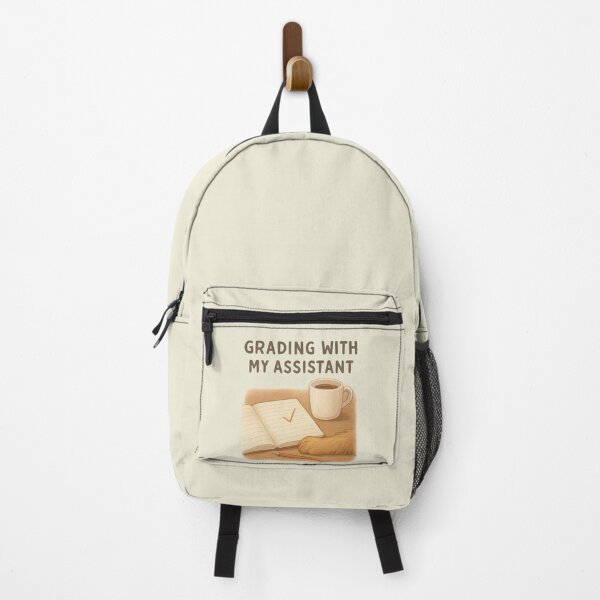 Item preview, Grading with My Assistant — Funny Teacher & Dog Shirt designed and sold by AdelStore.