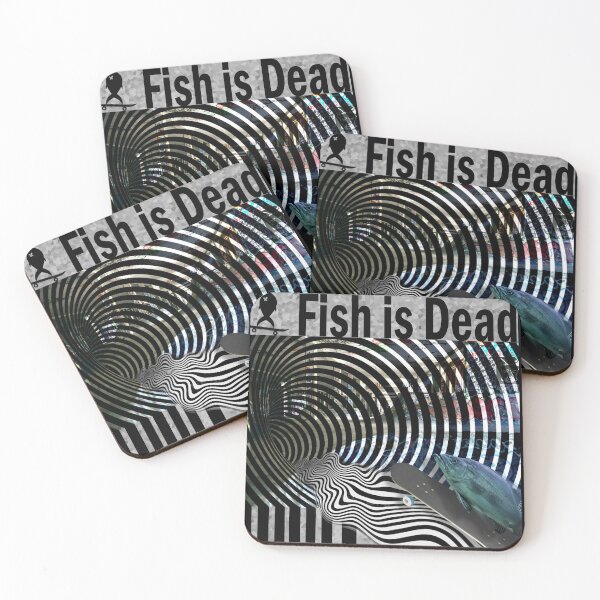 Item preview, Fish Skateboarding on illusions designed and sold by UnearthlyBrain.
