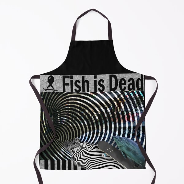 Item preview, Fish Skateboarding on illusions designed and sold by UnearthlyBrain.