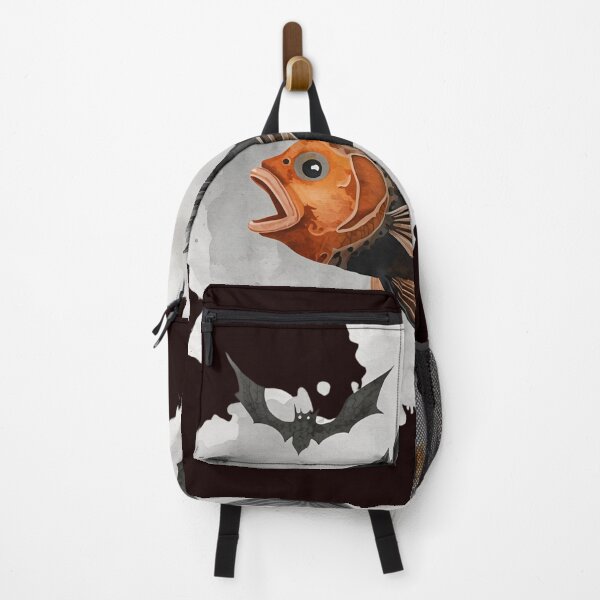 Item preview, Batfish Nights Halloween designed and sold by Cozy Magic Prints.