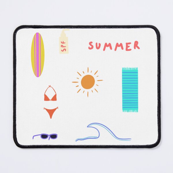 Item preview, Summer themed stickers designed and sold by Natalie-Mikac.