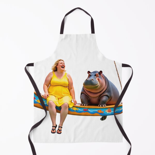 Item preview, Hippo Hilarity Swing Ride Tee & More designed and sold by AwesomeDigiShop.