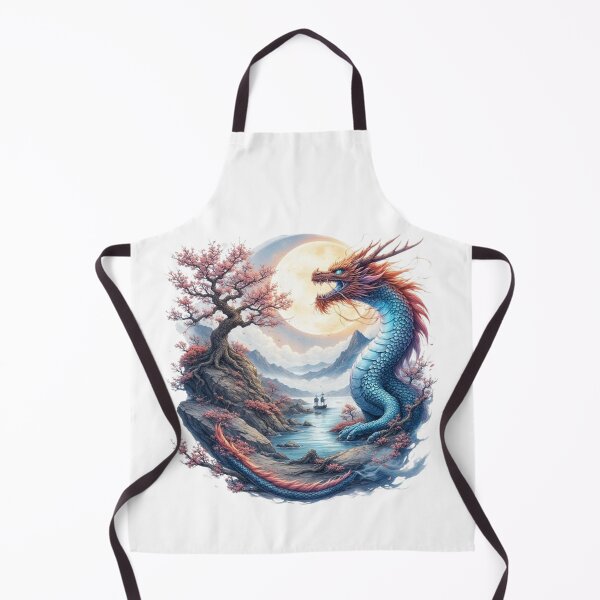 Item preview, Japanese landscape: river, mountain and sacred tree designed and sold by CHRIST5000.