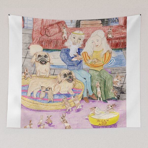 Item preview, Pekingese Family designed and sold by pinkyjainpan.