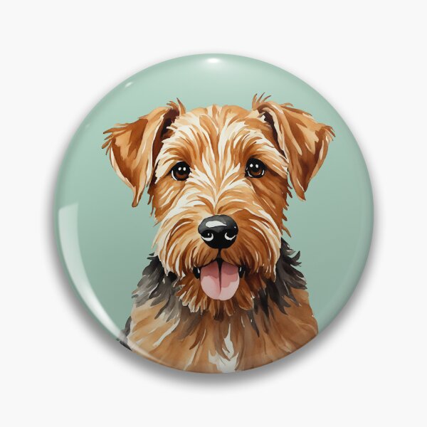 Item preview, Airedale Terrier Watercolor Puppy Dog (mint) designed and sold by Magnolia Valley Art.