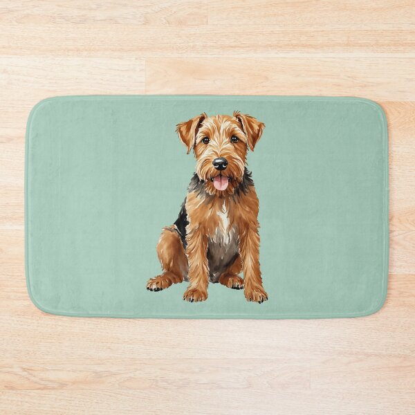 Item preview, Airedale Terrier Watercolor Puppy Dog (mint) designed and sold by Magnolia Valley Art.