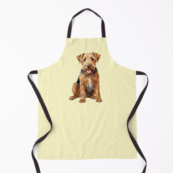 Item preview, Airedale Terrier Watercolor Puppy Dog (yellow) designed and sold by Magnolia Valley Art.