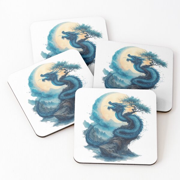 Item preview, Japanese landscape: river, mountain and sacred tree designed and sold by CHRIST5000.