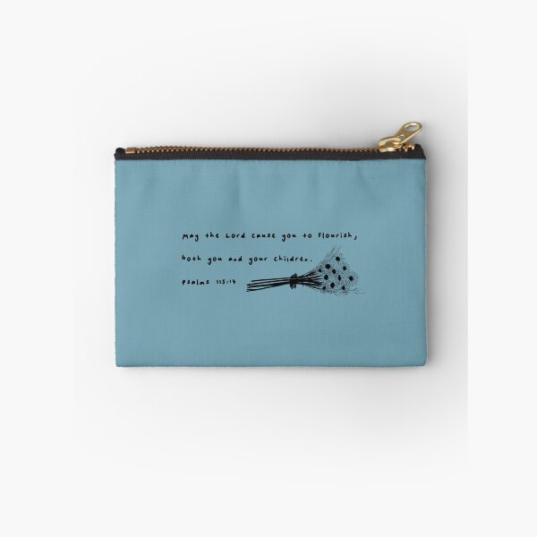 Item preview, Scripture (Psalms 115:14) with flowers designed and sold by Natalie-Mikac.