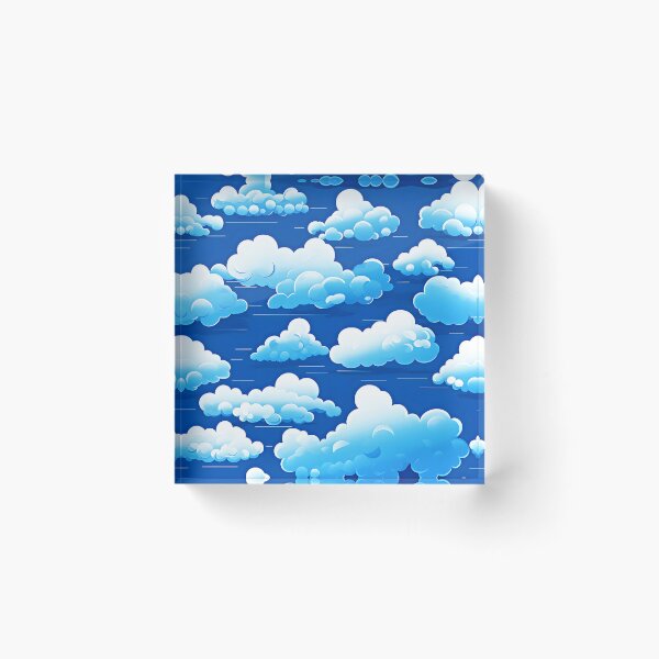 Item preview, Dreamy Blue Sky With Aqua And White Clouds  designed and sold by DEC02.