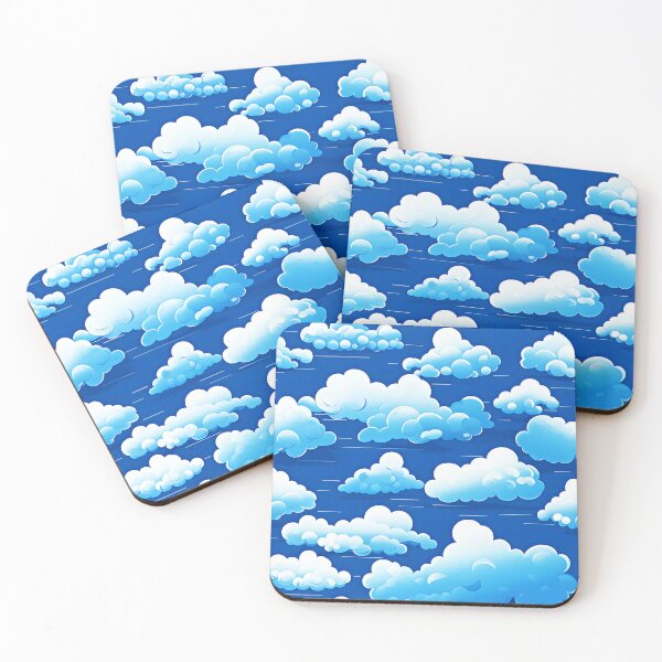 Item preview, Dreamy Blue Sky With Aqua And White Clouds  designed and sold by DEC02.