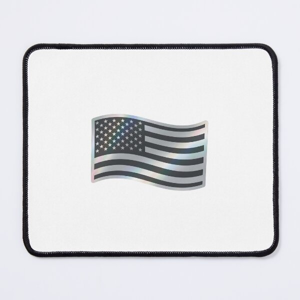 Item preview, Thin Blue Line USA Flag – Black and White American Flag designed and sold by Paper Drip.