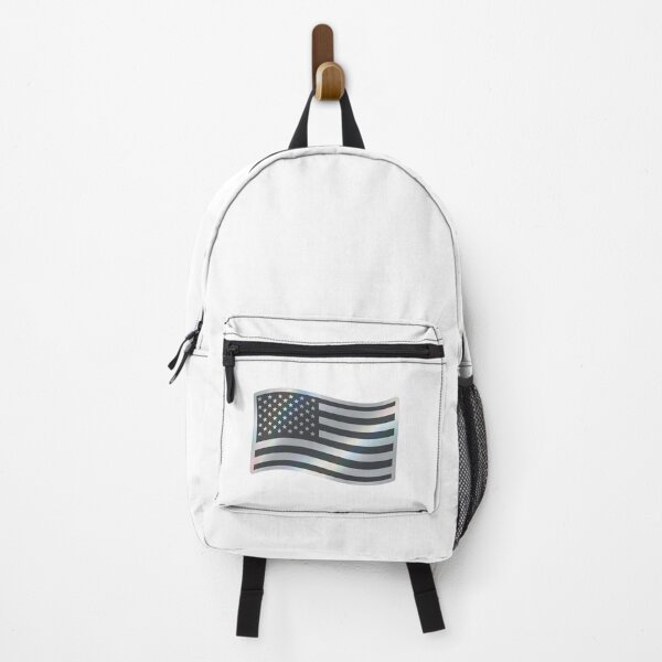 Item preview, Thin Blue Line USA Flag – Black and White American Flag designed and sold by Paper Drip.