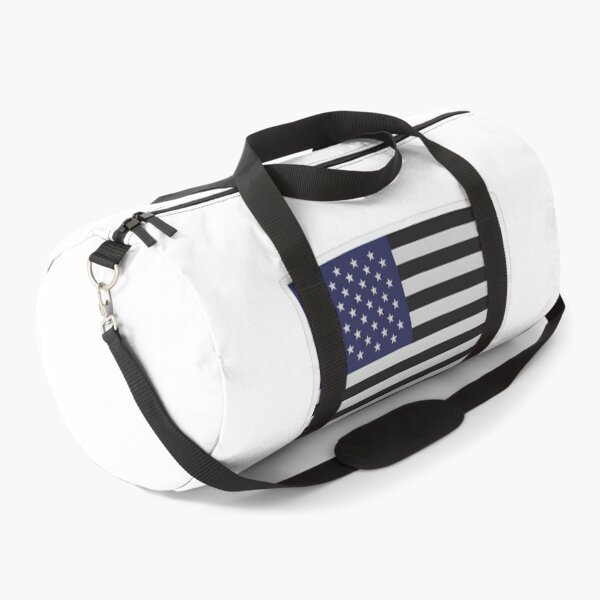 Item preview, Thin Blue Line USA Flag – Black and White American Flag designed and sold by Paper Drip.