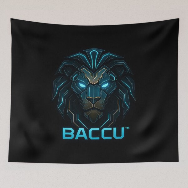 Item preview, Cyber Lion | Futuristic Neon Tech Art designed and sold by Baccu.
