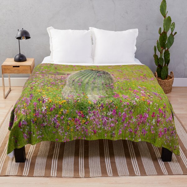 Item preview, Barrel Cactus Wildflowers  designed and sold by simonjayphotos.
