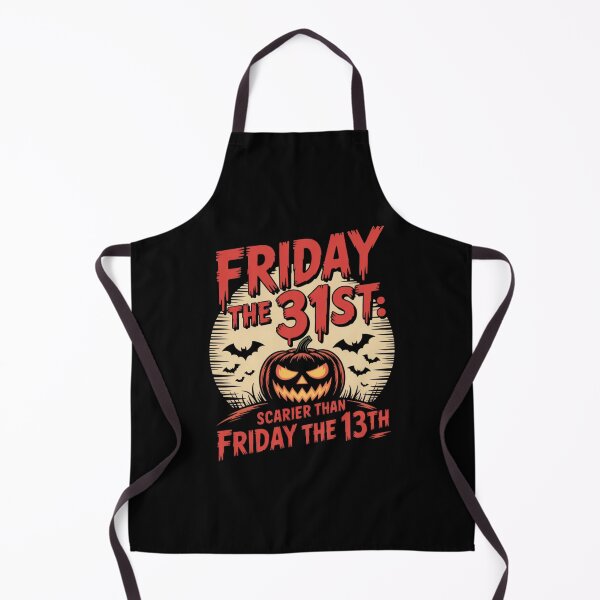 Item preview, Friday the 31st: Funny Halloween Horror Sarcasm T-Shirt | Scary Movie Meme designed and sold by ZENTIO.