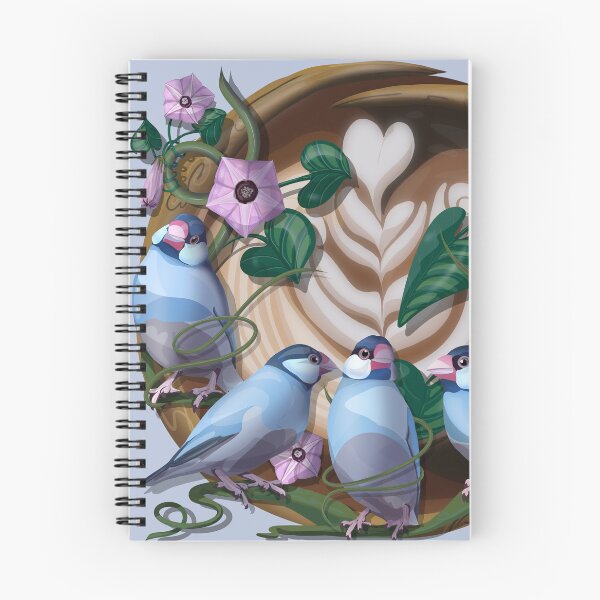 Item preview, Morning Javas—birds and coffee designed and sold by ArtbyMparrish .