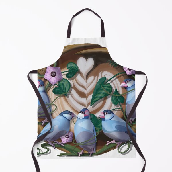 Item preview, Morning Javas—birds and coffee designed and sold by ArtbyMparrish .