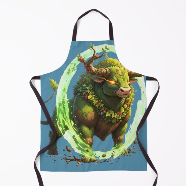 Item preview, Verdant Guardian | The Primal Forest Elemental Bull designed and sold by E-SarnEdge.