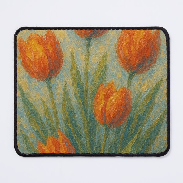Item preview, Tulips in abstract motion designed and sold by PapitaPelona.