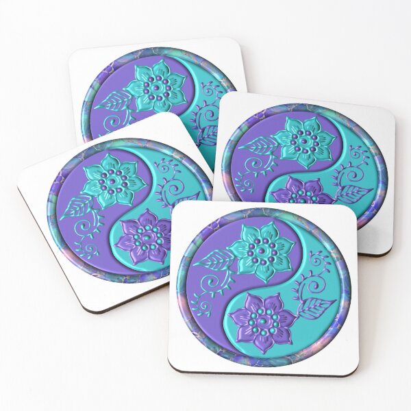 Item preview, Yin Yang Floral 5 designed and sold by m2inspiration.