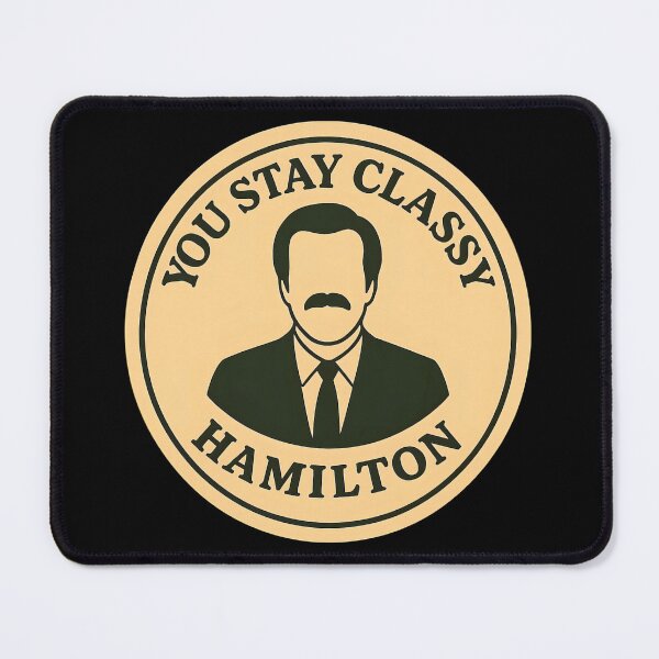 Item preview, Anchorman Inspired Retro New Zealand Print: Hamilton designed and sold by PinUpPizzazz.
