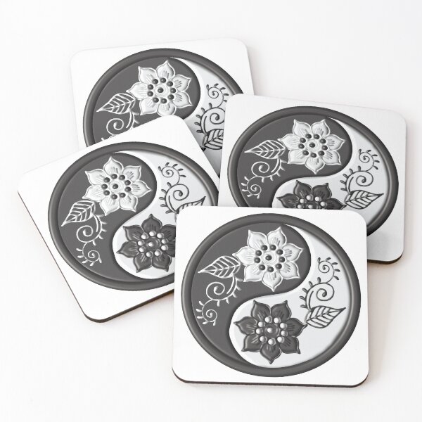 Item preview, Yin Yang Floral 7 designed and sold by m2inspiration.